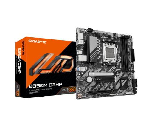 Picture of לוח אם GIGABYTE B850M D3HP MICRO-ATX DDR5 AM5 1GB LAN