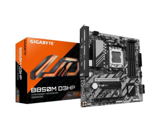 Picture of לוח אם Gigabyte B850M D3HP 1.2 mATX DDR5 AM5 1GbE Lan USB-C