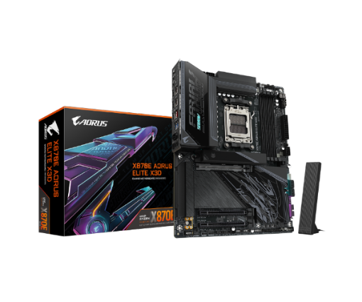 Picture of לוח אם Gigabyte X870E AORUS ELITE X3D DDR5 AM5 ATX WIFI7