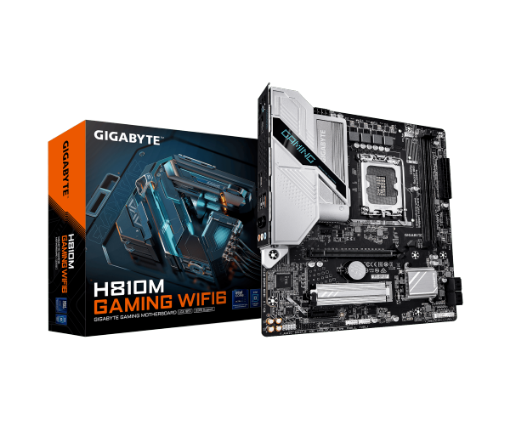 Picture of לוח Gigabyte H810M Gaming WIFI6 Micro-Atx DDR5 LGA1851 VGA HDMI