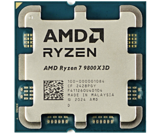 Picture of מעבד AMD Ryzen 7 9800X3D ZEN5 AM5 8 Cores 16 Threads up to 5.2Ghz