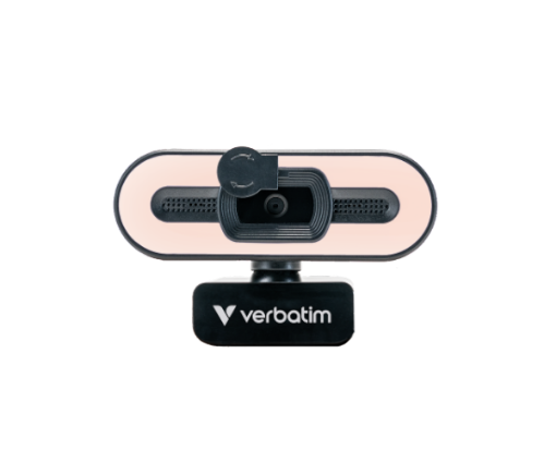 Picture of מצלמה Verbatim AWC-02 FHD 1080P Autofocus with Mic and Light
