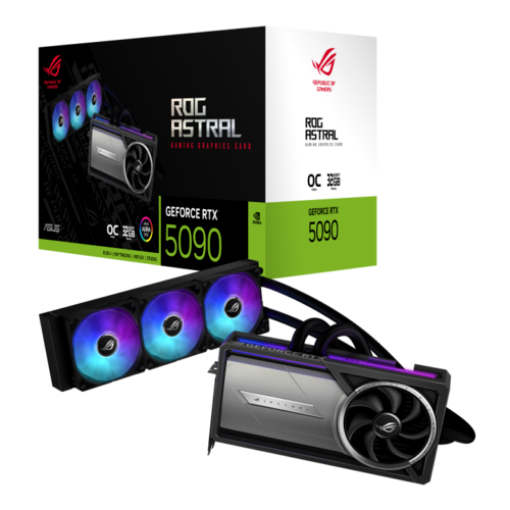 Picture of כרטיס מסך ASUS ROG Astral - -LC-RTX5090-O32G-GAMING NVIDIA GeForce RTX 5090 32 GB GDDR7