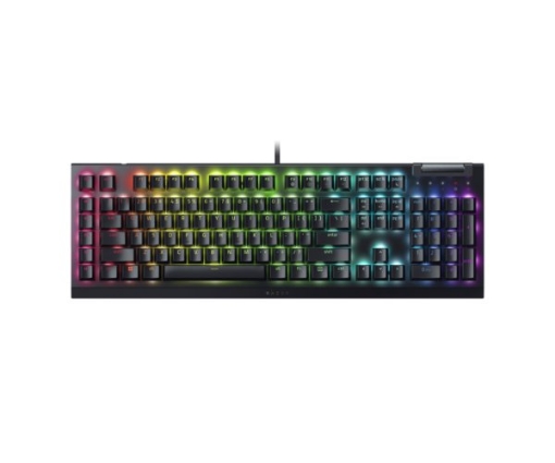 Picture of מקלדת גיימינג RAZER BlackWidow V4 X Green Mechanical Switch