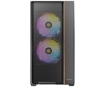 Picture of מארז Antec Flux Rear Mid Tower 3X140mm ARGB 2X120MM Fan TypeC 3.2