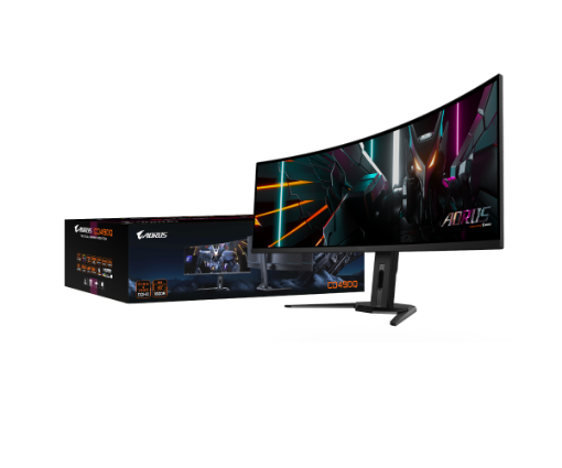Picture of מסך AORUS CO49DQ Ultra-Wide DQHD OLED 0.03ms 144Hz KVM HDR