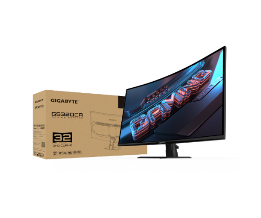Picture of מסך קעור Gigabyte GS32QCA SS VA 1ms 2K QHD 180Hz FreeSync Tilt