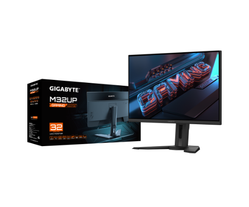 Picture of מסך שטוח Gigabyte M32UP 31.5 SS IPS 1ms 4K UHD 160Hz KVM HDR400