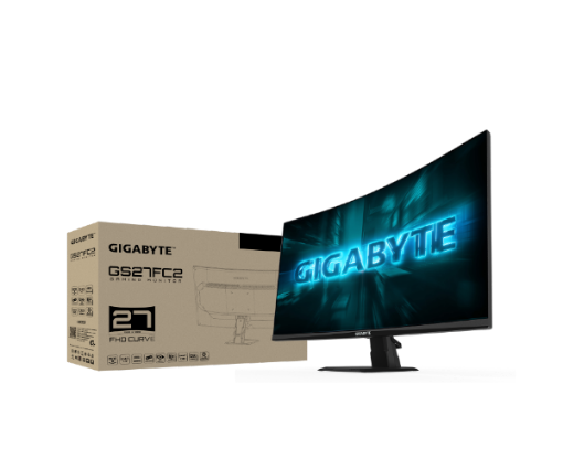 Picture of מסך Gigabyte GS27FC2 FHD VA 1Ms 240Hz HDR10 Curved Vesa100