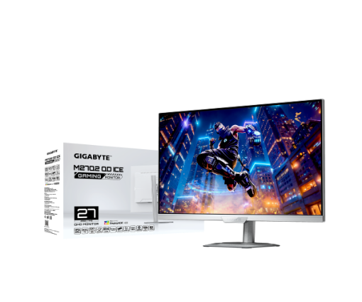 Picture of מסך גיימינג לבן Gigabyte M27Q2 ICE 27 Inch 2K SS IPS 1Ms 200Hz