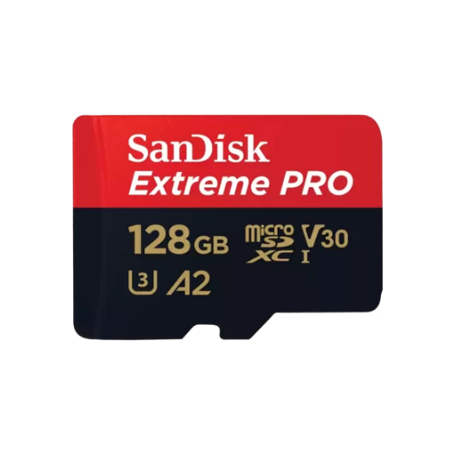 Picture of כרטיס זיכרון SanDisk Extreme Pro A2 microSDXC 4K - בנפח 128G - DJI ISRAEL