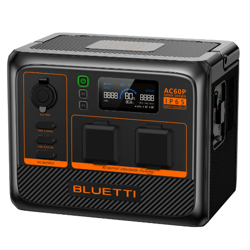 Picture of תחנת כח ניידת BLUETTI AC60P IP65 - DJI ISRAEL