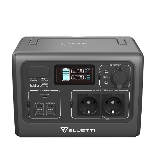 Picture of תחנת כוח ניידת BLUETTI PowerOak EB55 | 700W 537Wh - DJI ISRAEL