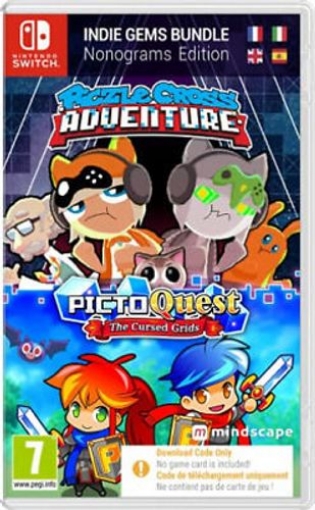 Picture of NINTENDO SWITCH PICZLE CROSS ADVENTURE & PICTOQUEST THE CURSED GRIDS קוד
