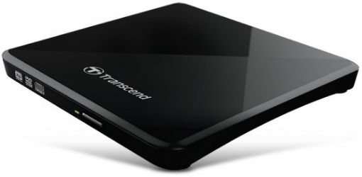 Picture of צורב חיצוני Transcend Super Slim Portable DVD±RW x8 USB 2.0 TS8XDVDS-K - צבע שחור