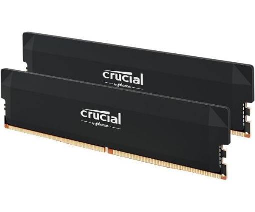 Picture of זכרון לנייח Crucial Pro DDR5 32GB 2X16 6400Mhz C38 UDIMM XMP/EXPO