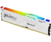 Picture of ז.לבן לנייח DDR5 32GB 2x16GB 6400Mhz C32  Kingston Fury Beast RGB