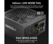 Picture of ספק כוח Corsair RM850x SHIFT 80plus Gold Fully Modular ATX ATX3.1